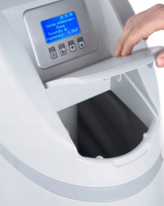 Salt Tablets Water Softener 25 kg NaCl 99.9% EN 973 Ø25 mm Limescale Protection Ion Exchange, Qemetica