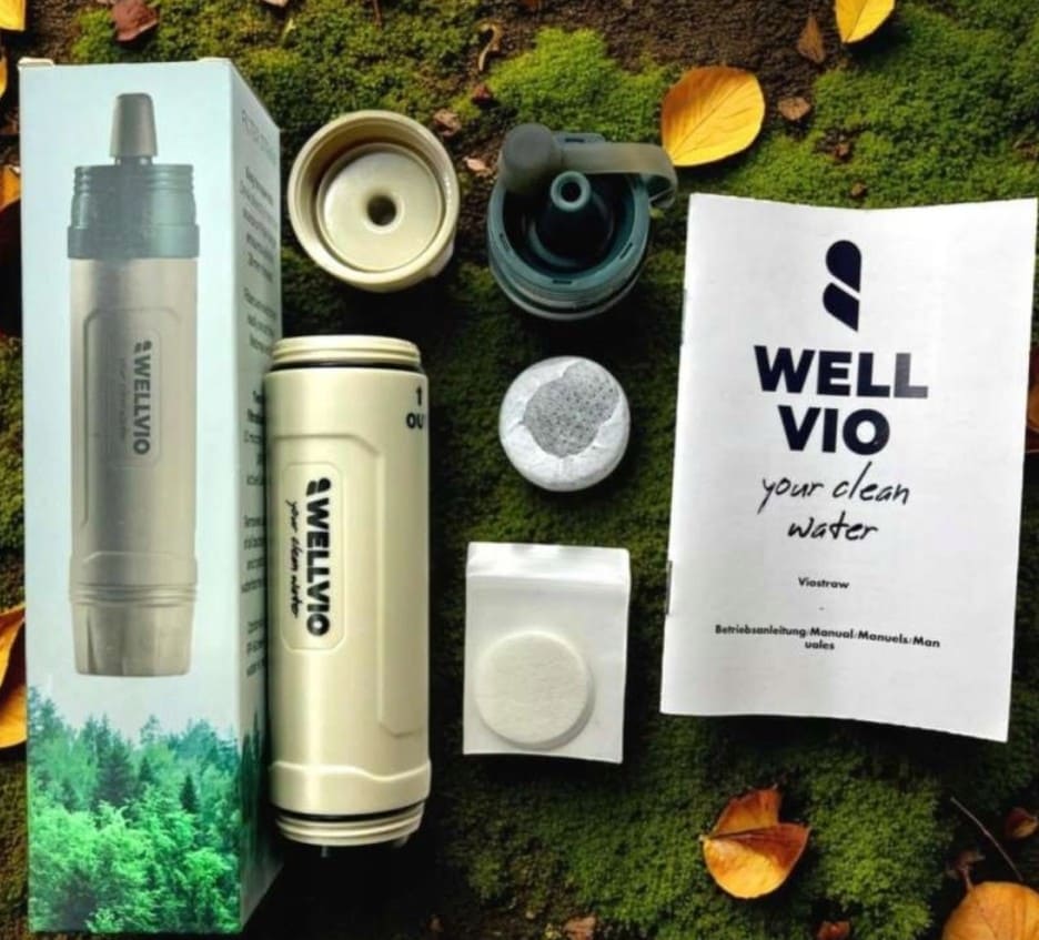 Vattenfilter Resefilter 1000L Viostraw, WellVio