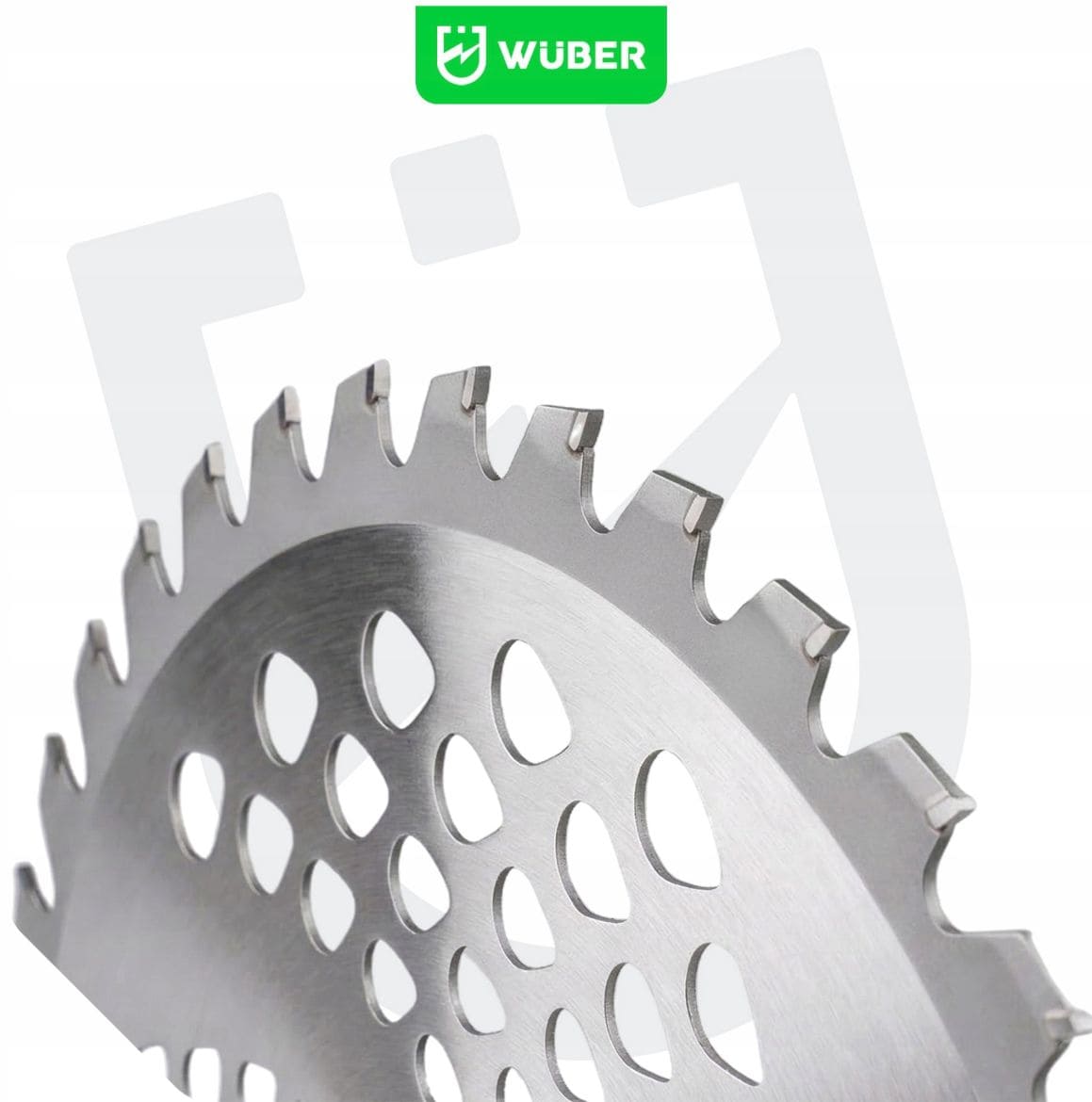 Röjsågsklinga 2st 255x25,4mm 40T Hårdmetalltänder med Reducerring 20mm, Wuber