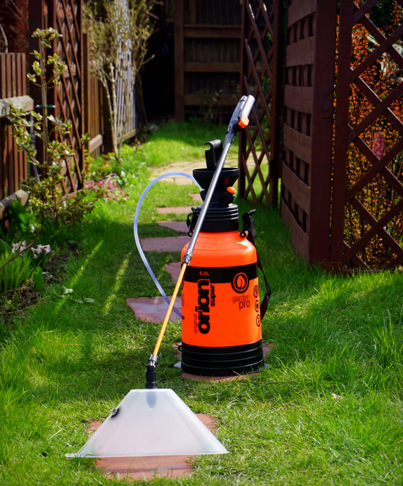 Pressure Knapsack Sprayer 3L 3.5 Bar Telescopic Lance 0.6–1.2m + Herbicide Hood, Kwazar Orion