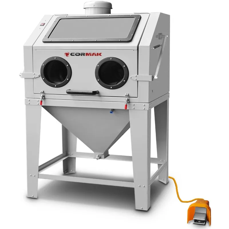 350 L Top-Opening Blast Cabinet with Dust Extractor