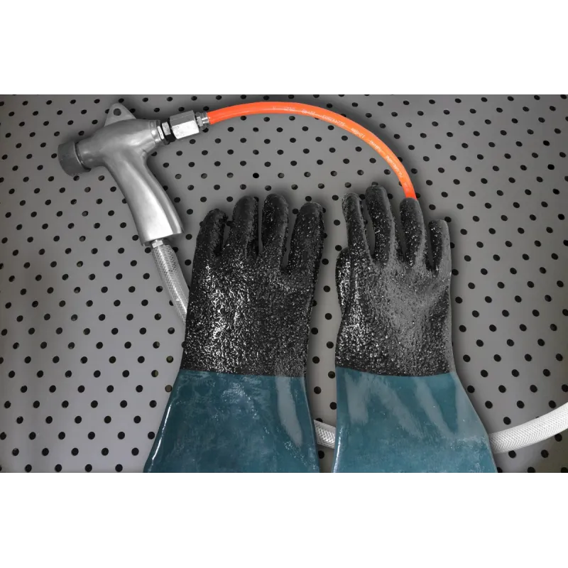 350 L Top-Opening Blast Cabinet with Dust Extractor