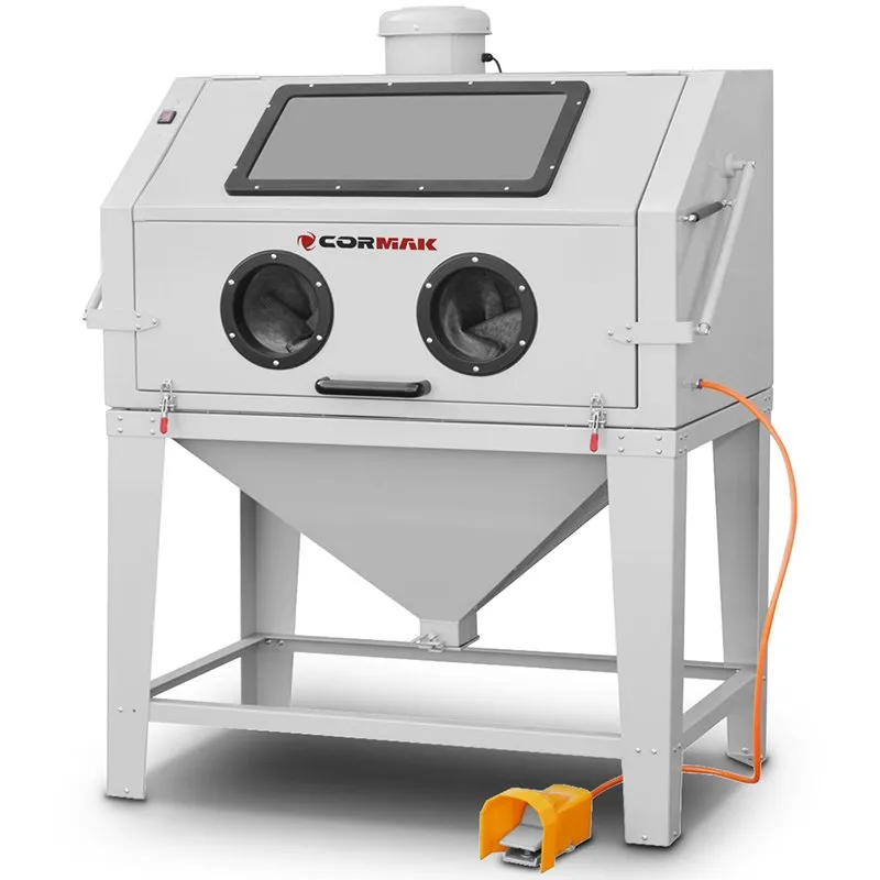 Large 450 L Top-Opening Blast Cabinet with Extractor