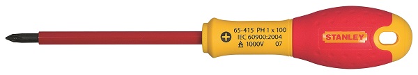 Isolerad Skruvmejsel FatMax PH1 100 mm | Stanley