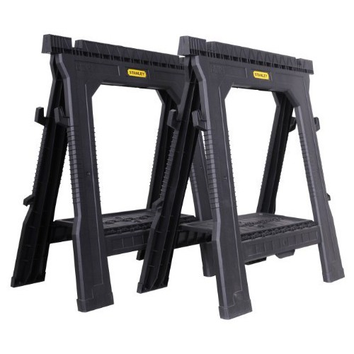 STANLEY Folding Sawhorse Twin Pack