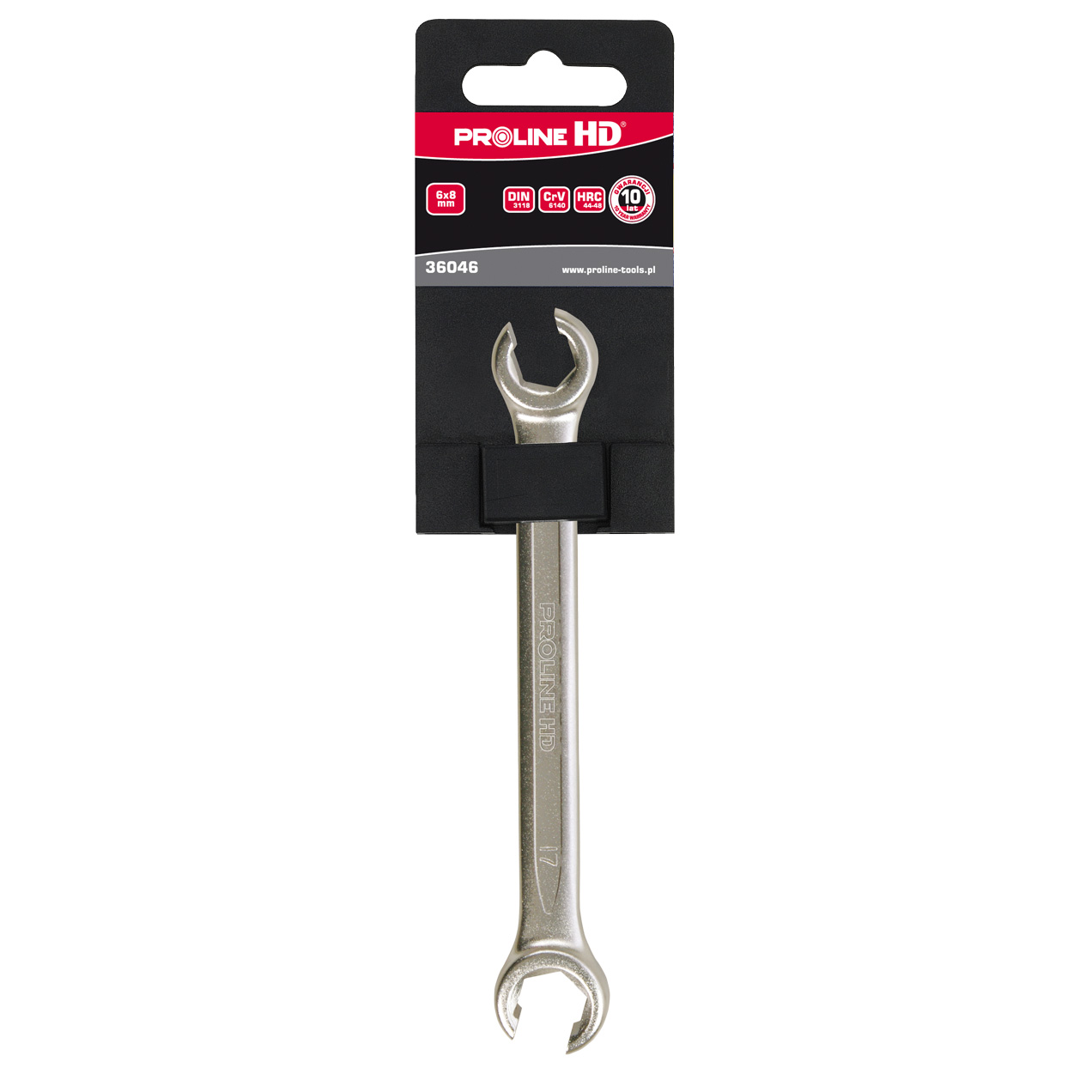 Open End Wrench Brake Pipe Wrench 6-24 mm CrV, Proline HD