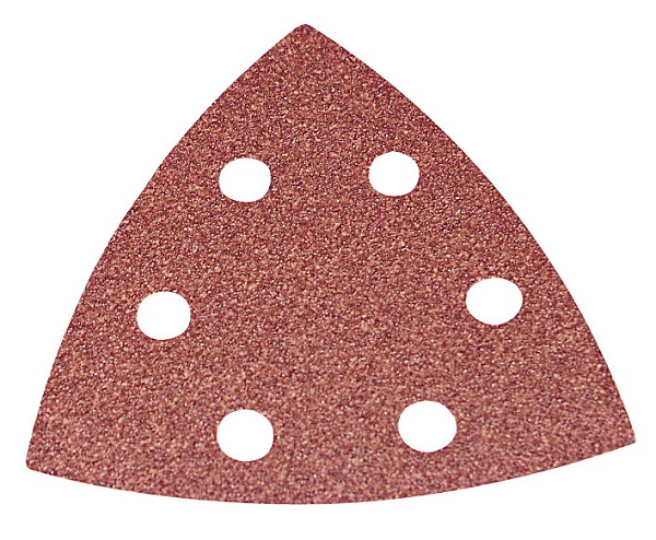 Sandpapper delta, självhäftande - 5st sats, kornst. 60
