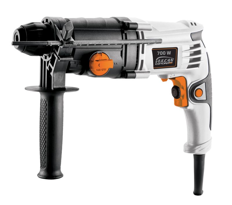 Slagborrmaskin, SDS+ 700W 18 mm 1600rpm med väska