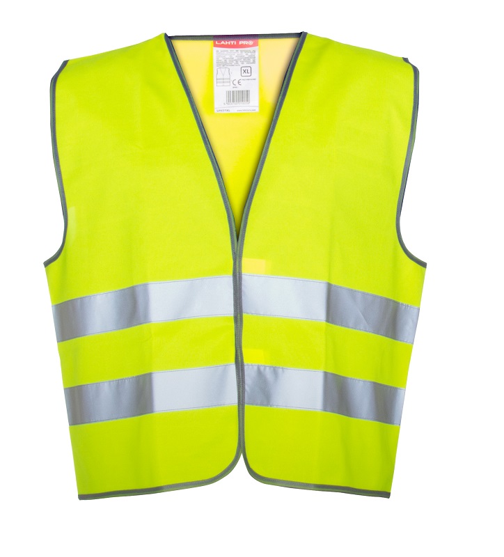 Warning Vest Gul, XL , CE, LAHTI