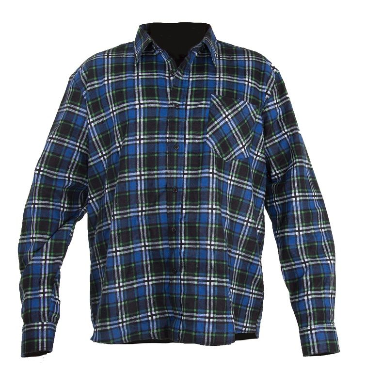 Flannel Shirt Blue, 12 0Gm2, m , CE, LAHTI