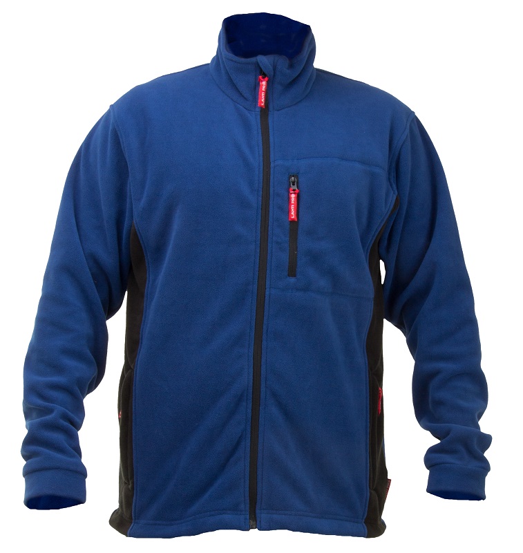 Fleece Jacket, Navy Blue and Black, l , CE, LAHTI