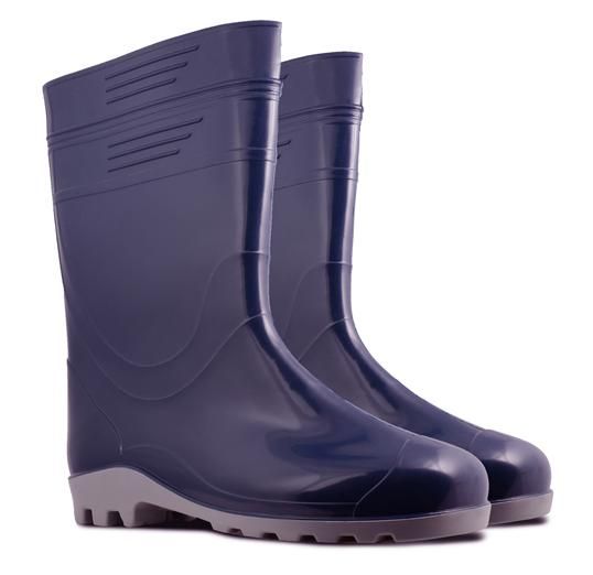 Mens Welling. Boots (010), Navy Blue, PVC, S. 46, Kolmax