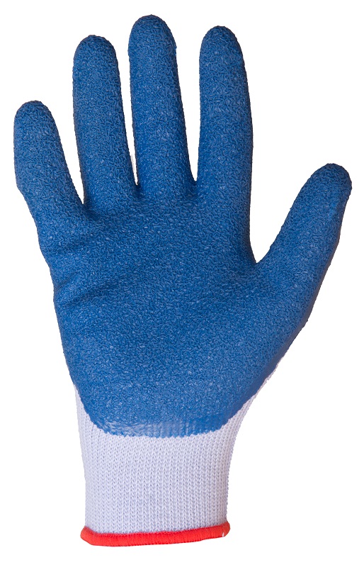 Gloves Latex Blue-Purple L210209P, 12 Pairs, 9 , CE, LAHTI