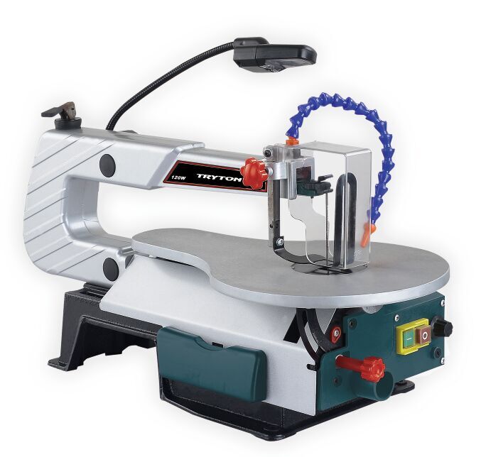 Rundsåg, elektrisk 120W, 133 mm, 500-1700 RPM, LED belysning