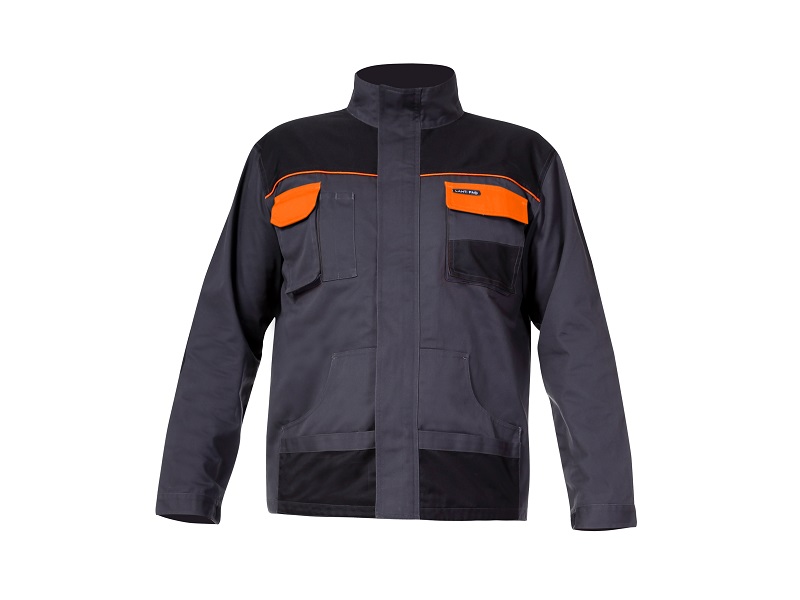Jacket Graphit-Orange, 190Gm2, l (52) , CE, LAHTI