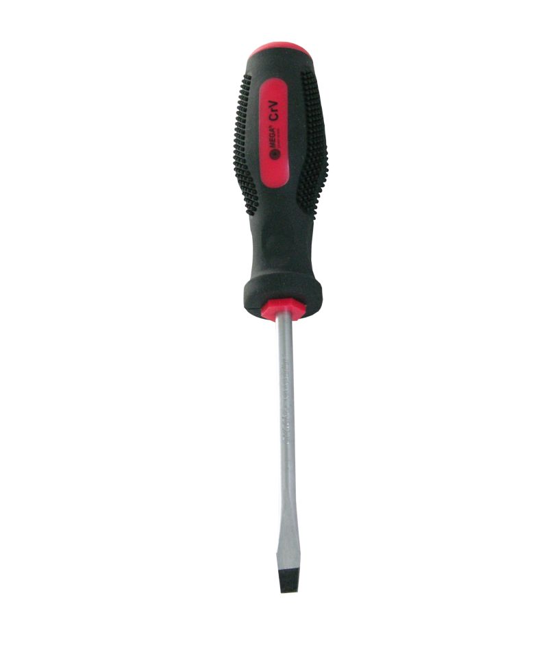 Flat Screwdriver 6 x 150 mm, Hedgehog Handle Crv