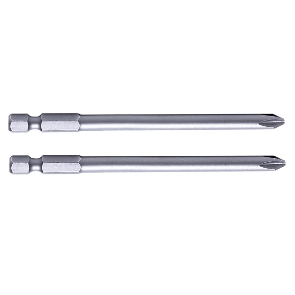 Phillips Bit 1/4 No. 2, Length 100 mm, 2-Pack, S2, Proline
