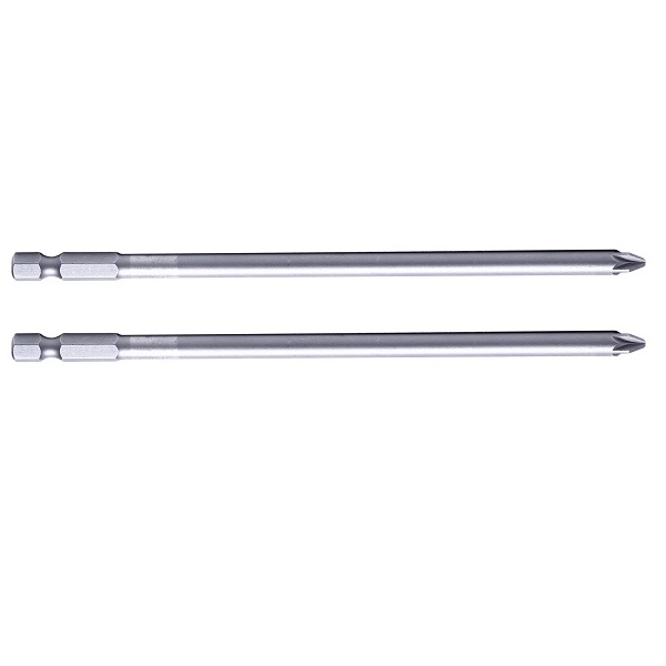 Pozidriv Bit 1/4 No. 1, l=100 mm, 2-Pack, Proline