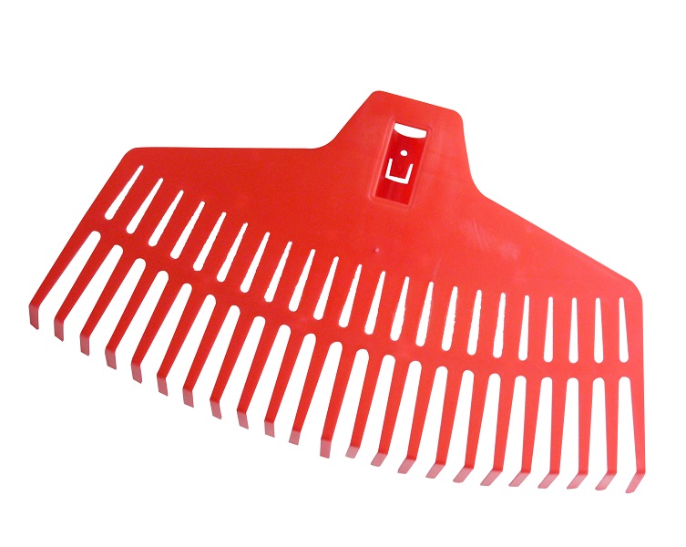 Plastik Garden Rake 23-Teeth Without Stem