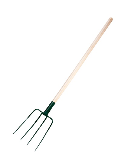 Fork 4-Teeth with Wood Stem Length 100 cm