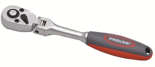 Spärrskaft 3/8 ledad, 240 mm, Proline