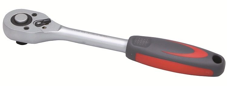 Reversible Ratchet 1/2250 mm CV, 2 Comp. Handle, Proline