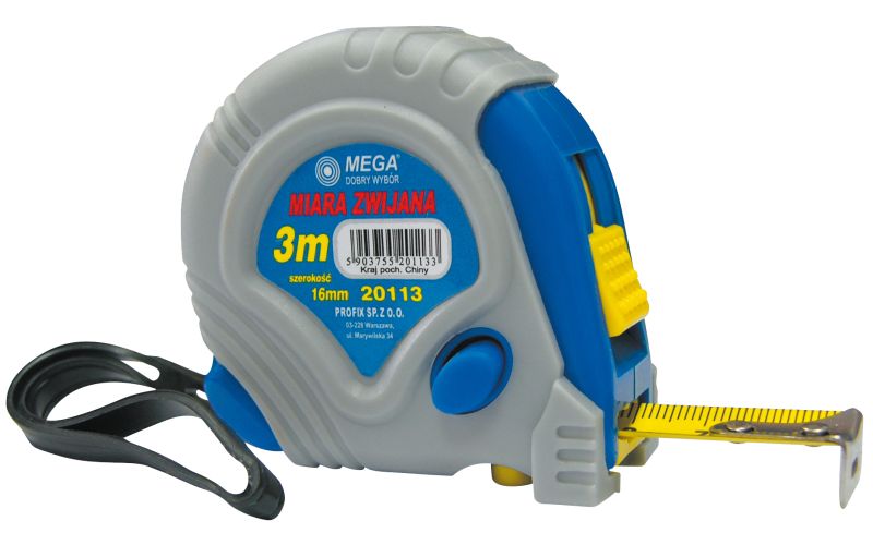 Measuring Tapes -5M19 mm, with Rubber Stick