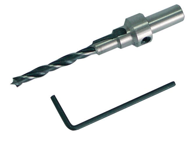 Konfirmatborr Ø 7 mm med styrborr Ø 5 mm