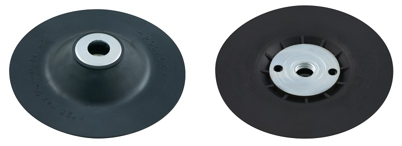 Rubber Discs-125 mm, Screwthread M14