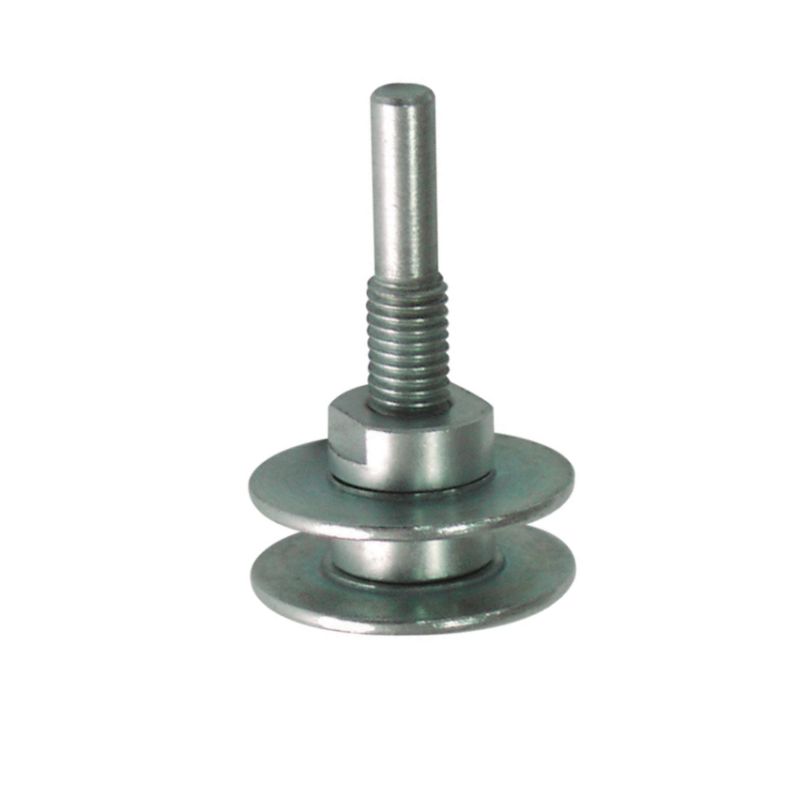Drill adapter for discs and grinding wheels
