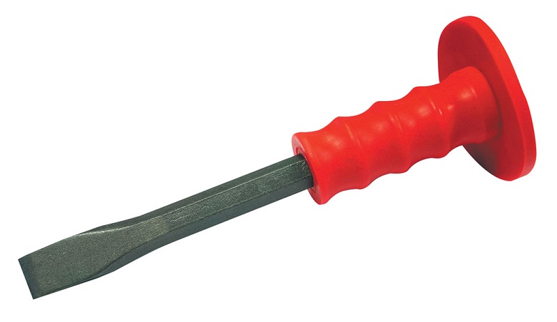 Flat Cold Chisels- 16250 mm, Rubber Handle