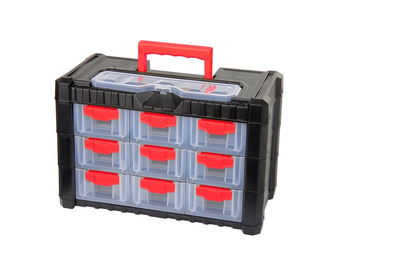 Förvaringsbox Organiser med Handtag 13 Fack 26 x 20 x 40 cm, PROLINE HD