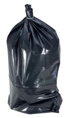 Rubble Bags 80L, 10pcs per Roll, Durable LDPE Plastic, Proline