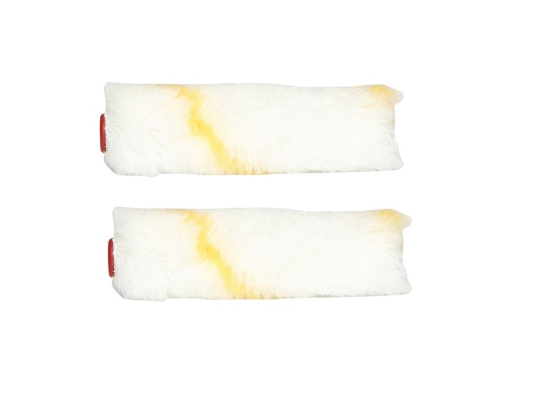 Rollermuffar 10 x 100 mm för släta ytor, 2-pack