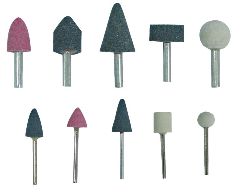 Mounted Stone set - 6 mm, 3 mm , 5 pcs
