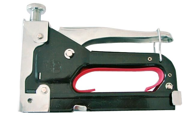 Kraftig häftapparat av metall 4-14 mm, pulverlackad, justeringsbar styrka