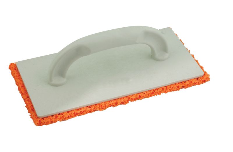 Plastic float 270x130 mm with hard sponge face