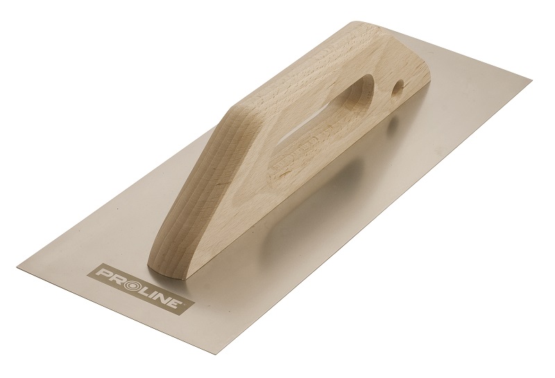 Smooth Stainless Float 480130 mm Wooden Hand
