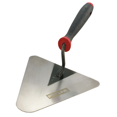 Carbon Triangular Trowel 180 mm Plastering Hand