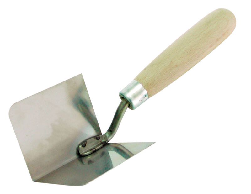 Hörnslickare invändigt 120 x 60 mm rostfri