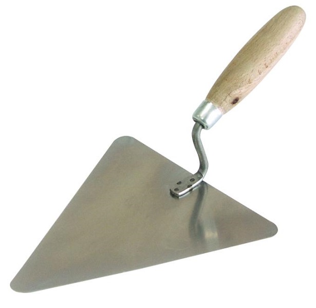 Pointing brick trowel 180 mm stainless