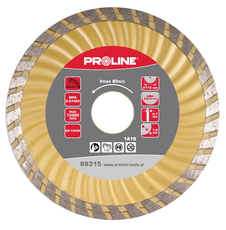 Super Turbo Diamond Disk - 125 2.47 22.2 Proline