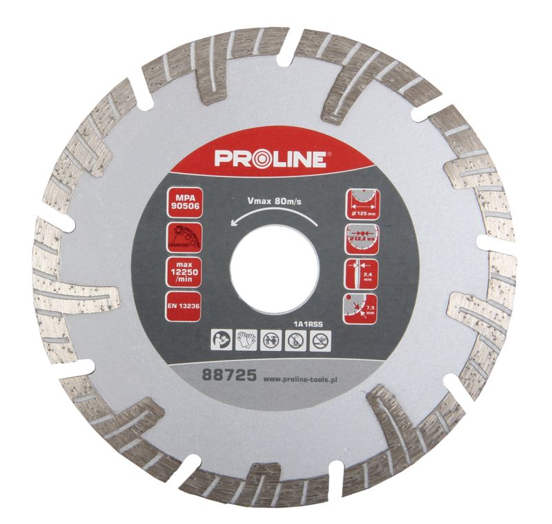 Diamantskiva Turbo-T (Betong) 180 22, 2 mm, Proline