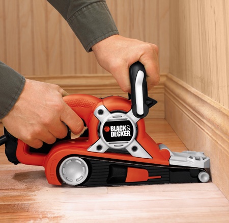 Bandslip 720W, slippapper 75 x 533 mm, slipyta 75 x 195 mm, Black&Decker