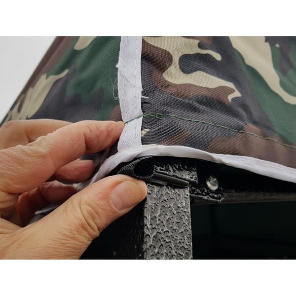 Tent (sales, event, work etc) 3 x 3m, 3 + 1 walls, camo