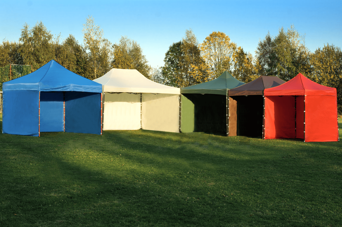 Tent (sales, event, work etc) 2 x 2m, 3 +1 walls