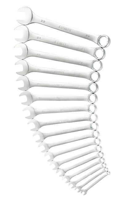 17Pc Combination Wrench set