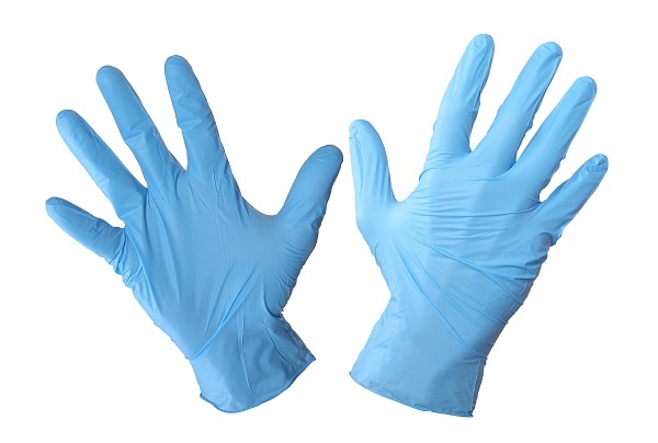Gloves Nitrile Blue, 100 pcs., 7 , CE, LAHTI