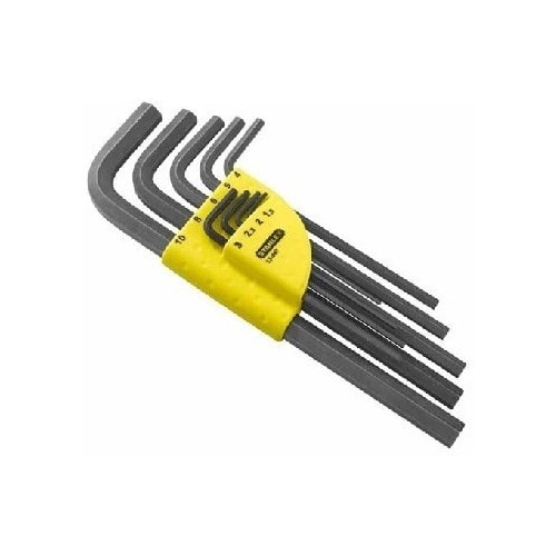 9Pc Short Hexagon Keys 1.510 mm