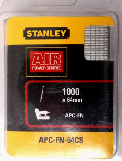 Galvanized spikes for STANLEY, 64 mm, 1000pcs